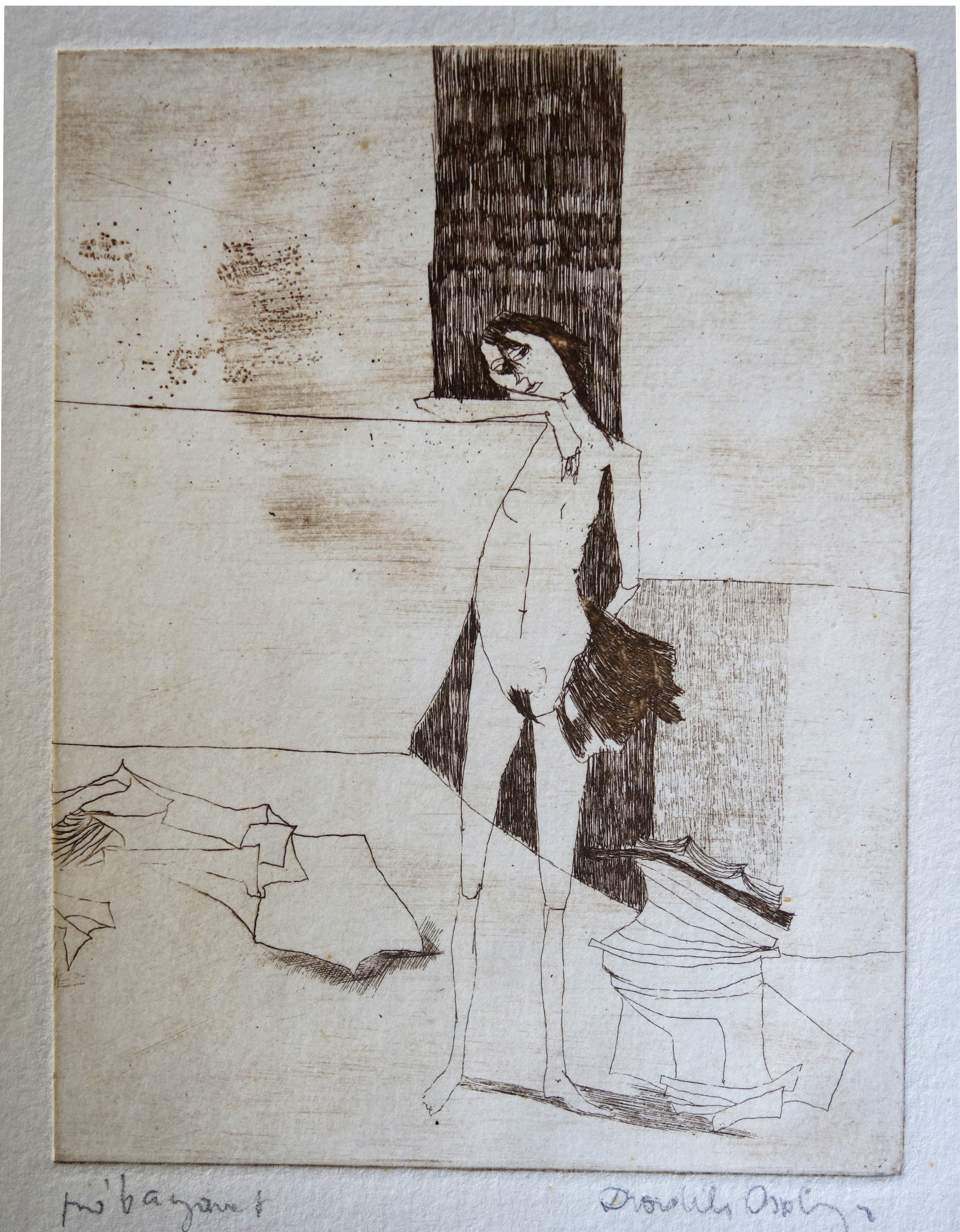 Getting Out of the Book: Malevich, 1973, state 1